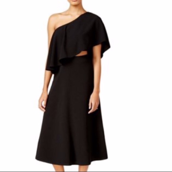 RACHEL Rachel Roy Dresses & Skirts - Rachel Roy One Shoulder Flounce Cutout Dress NWT